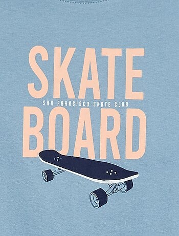 T-shirt a maniche corte stampato