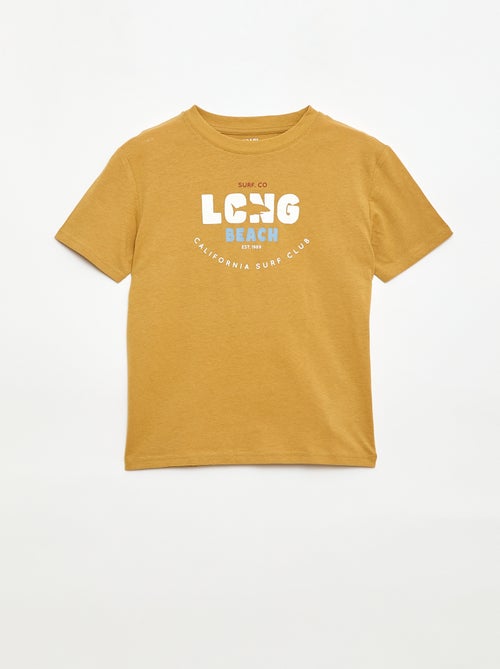 T-shirt a maniche corte stampato - Kiabi