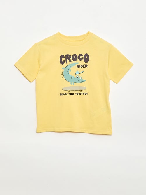 T-shirt a maniche corte stampato - Kiabi