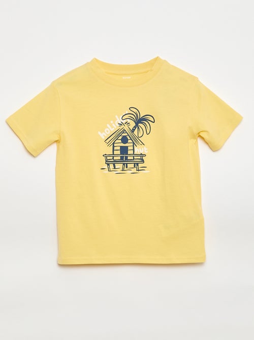T-shirt a maniche corte stampato - Kiabi
