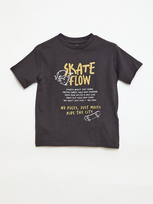 T-shirt a maniche corte stampato - Kiabi