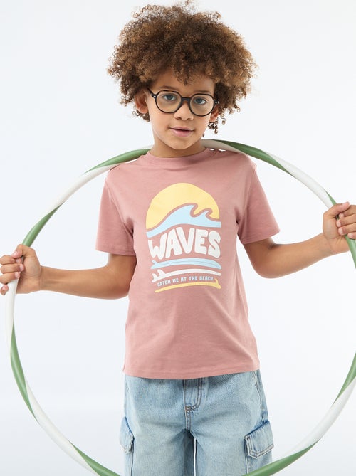 T-shirt a maniche corte stampato - Kiabi