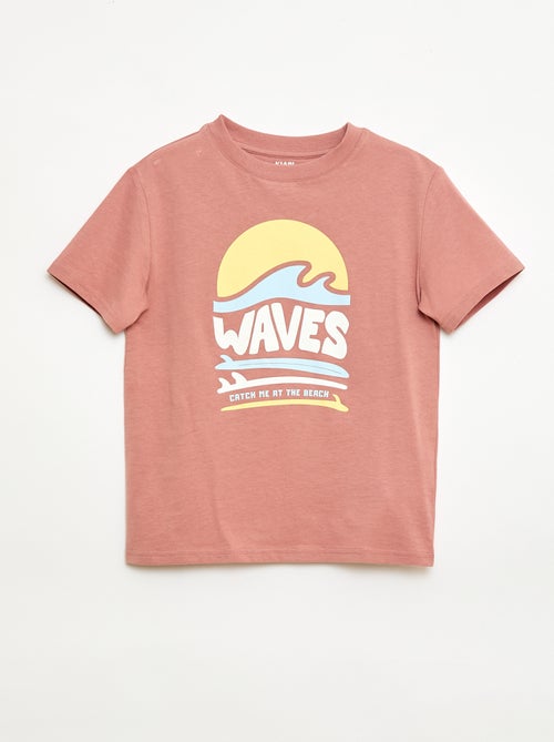 T-shirt a maniche corte stampato - Kiabi