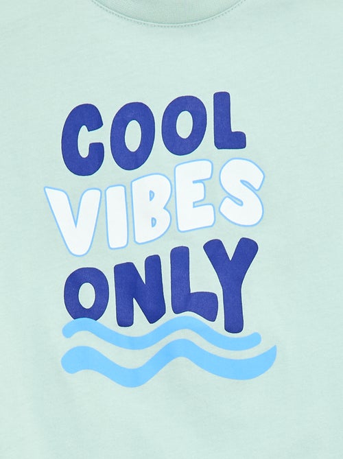 T-shirt a maniche corte stampato - Kiabi