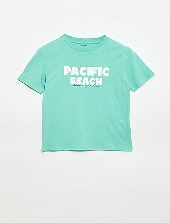 T-shirt a maniche corte stampato