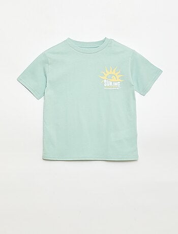 T-shirt a maniche corte stampato