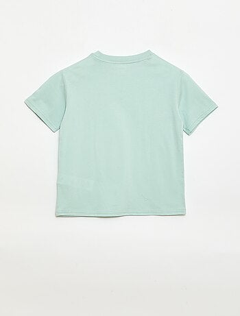 T-shirt a maniche corte stampato