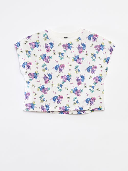 T-shirt a maniche corte 'Stitch' - Kiabi