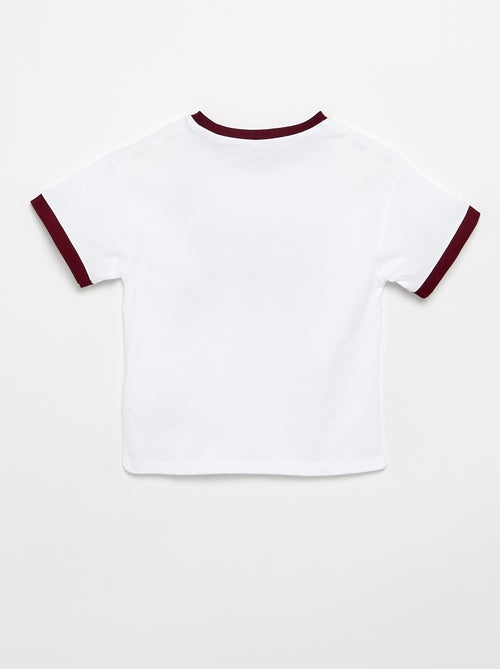 T-shirt a maniche corte "Stitch" - Kiabi