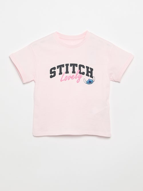 T-shirt a maniche corte "Stitch" - Kiabi