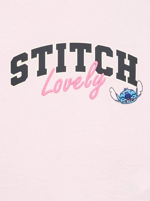 T-shirt a maniche corte "Stitch" - Kiabi