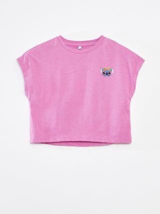 T-shirt a maniche corte 'Stitch'