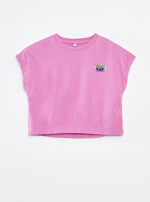 T-shirt a maniche corte 'Stitch' - Kiabi