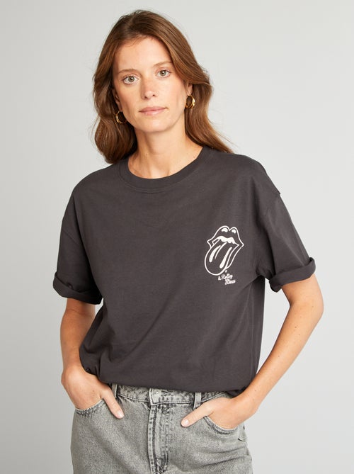 T-shirt a maniche corte 'The Rolling Stones' Tough Cotton - Kiabi