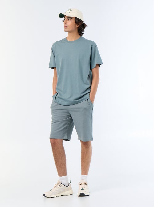 T-shirt a maniche corte tinta unita, comfort fit / oversize - Kiabi