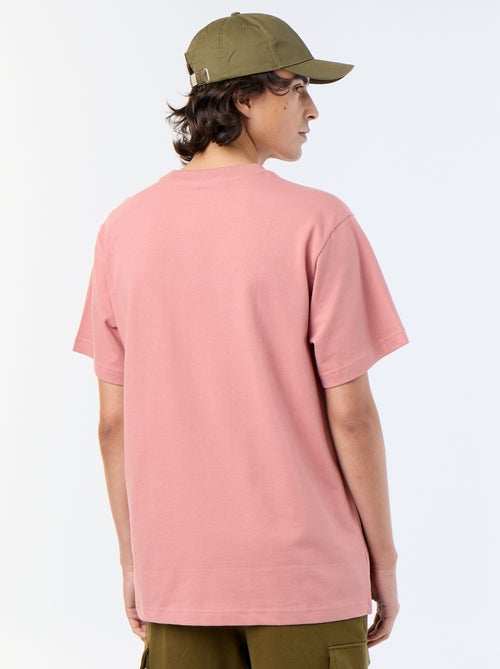 T-shirt a maniche corte tinta unita, comfort fit / oversize - Kiabi