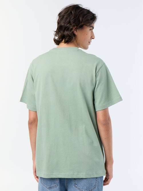T-shirt a maniche corte tinta unita, comfort fit / oversize - Kiabi