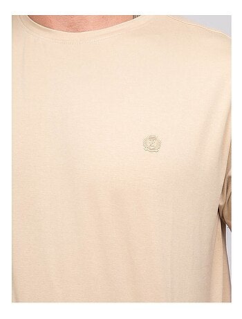 T-shirt a maniche corte tinta unita JEDDA
