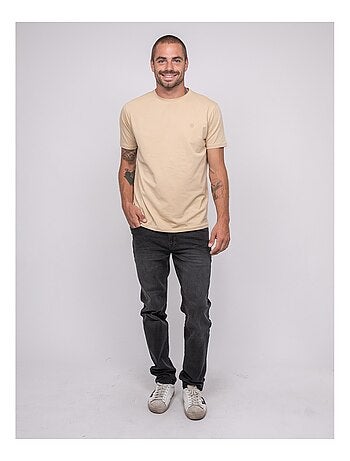 T-shirt a maniche corte tinta unita JEDDA