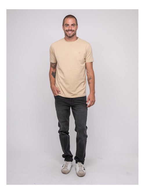 T-shirt a maniche corte tinta unita JEDDA - Kiabi