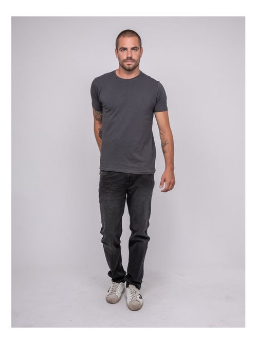 T-shirt a maniche corte tinta unita JEDDA - Kiabi