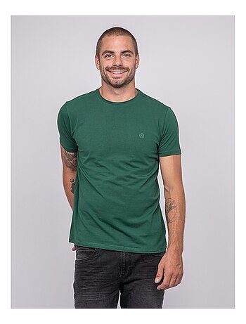T-shirt a maniche corte tinta unita JEDDA