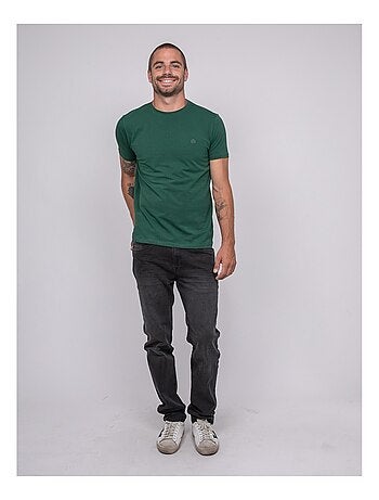 T-shirt a maniche corte tinta unita JEDDA