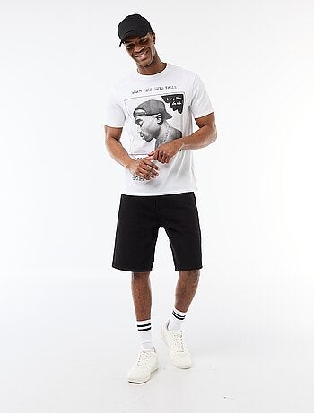 T-shirt a maniche corte 'Tupac'