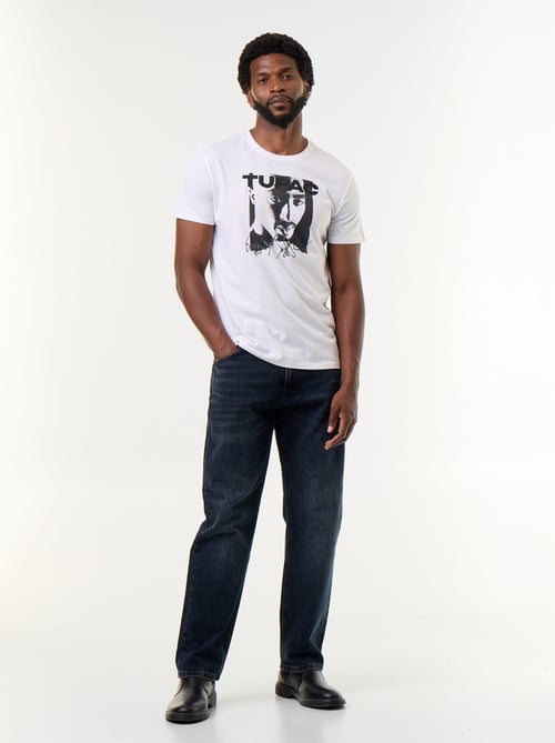 T-shirt a maniche corte 'Tupac' - Kiabi