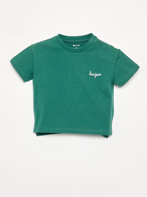 T-shirt a maniche corte - Kiabi T-shirt a maniche corte - Kiabi