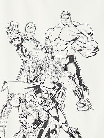 T-shirt a maniche lunghe - Avengers - collezione facile da indossare