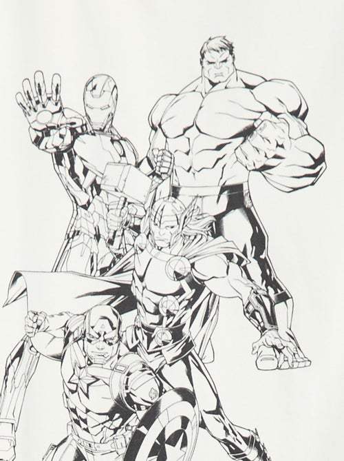 T-shirt a maniche lunghe - Avengers - collezione facile da indossare - Kiabi