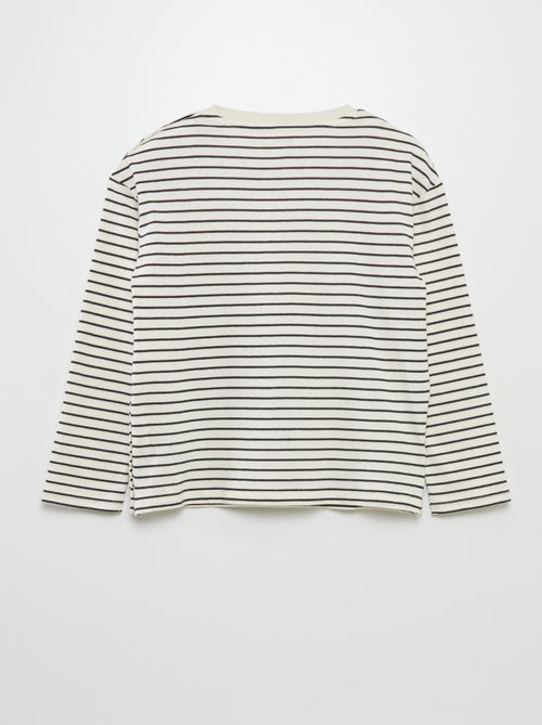 T-shirt a maniche lunghe - So Easy - Kiabi