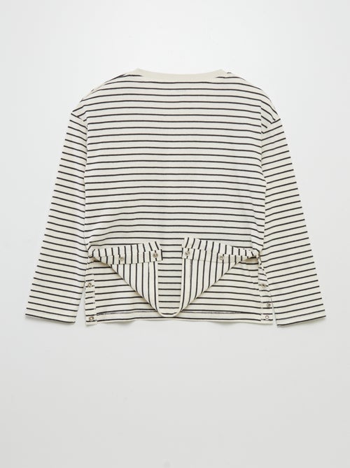 T-shirt a maniche lunghe - So Easy - Kiabi