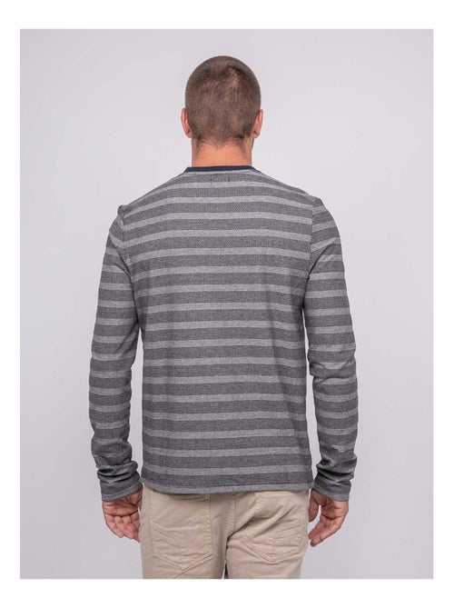 T-shirt a maniche lunghe a righe JUNANINE - Kiabi