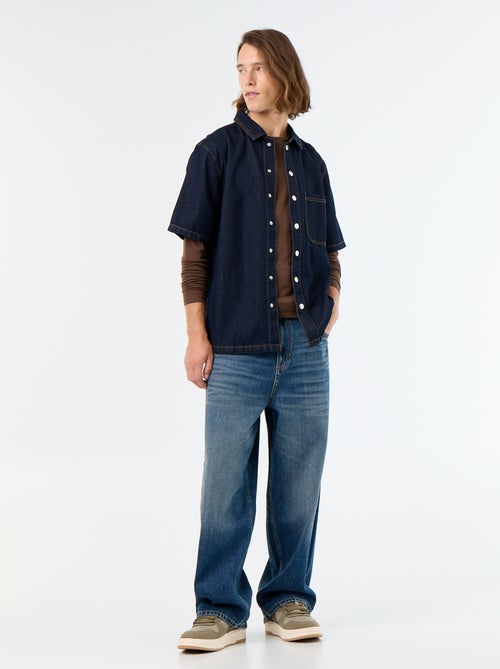 T-shirt a maniche lunghe a tinta unita - Kiabi T-shirt a maniche lunghe a tinta unita - Kiabi