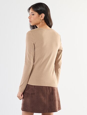 T-shirt a maniche lunghe