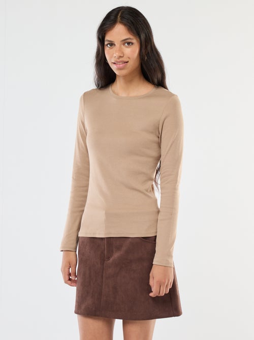 T-shirt a maniche lunghe - Kiabi