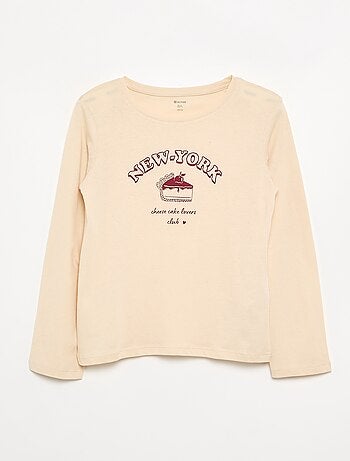 T-shirt a maniche lunghe