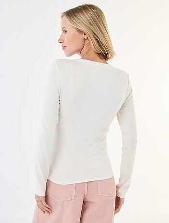 T-shirt a maniche lunghe