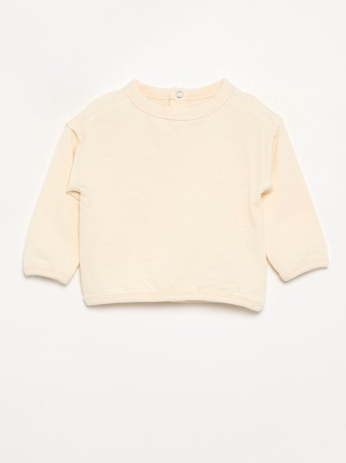 T-shirt a maniche lunghe - Kiabi