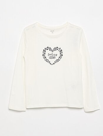 T-shirt a maniche lunghe