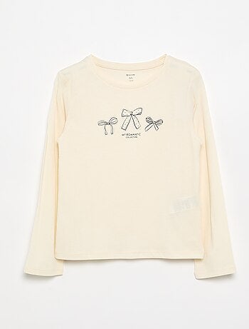 T-shirt a maniche lunghe