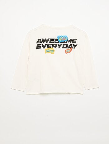 T-shirt a maniche lunghe