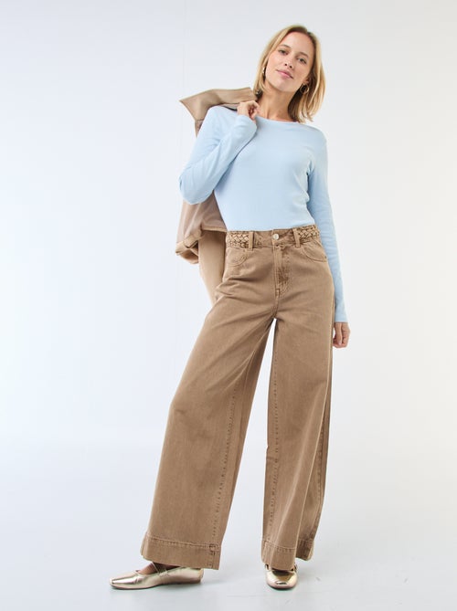 T-shirt a maniche lunghe - Kiabi