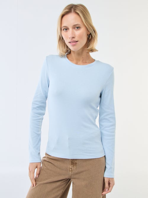 T-shirt a maniche lunghe - Kiabi