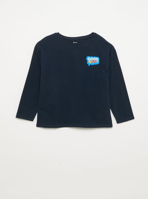 T-shirt a maniche lunghe - Kiabi