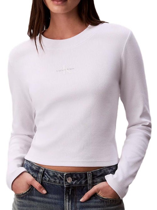T-shirt a maniche lunghe Calvin Klein Jeans Baby da donna, - Kiabi