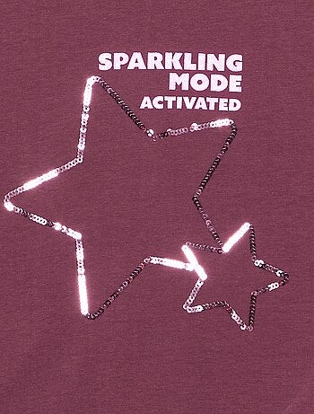 T-shirt a maniche lunghe con animazione