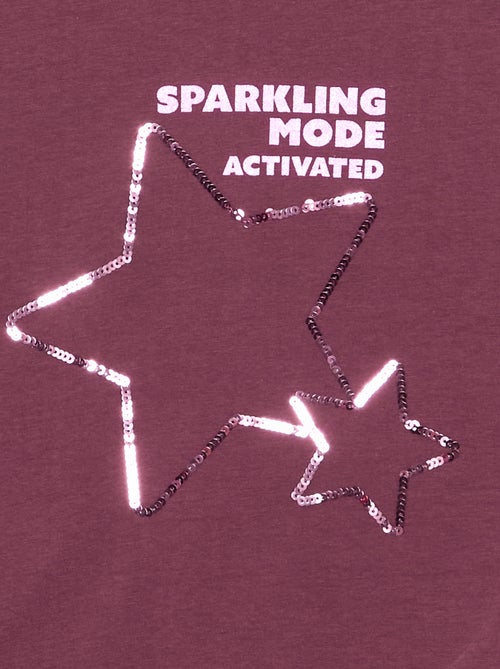 T-shirt a maniche lunghe con animazione - Kiabi T-shirt a maniche lunghe con animazione - Kiabi